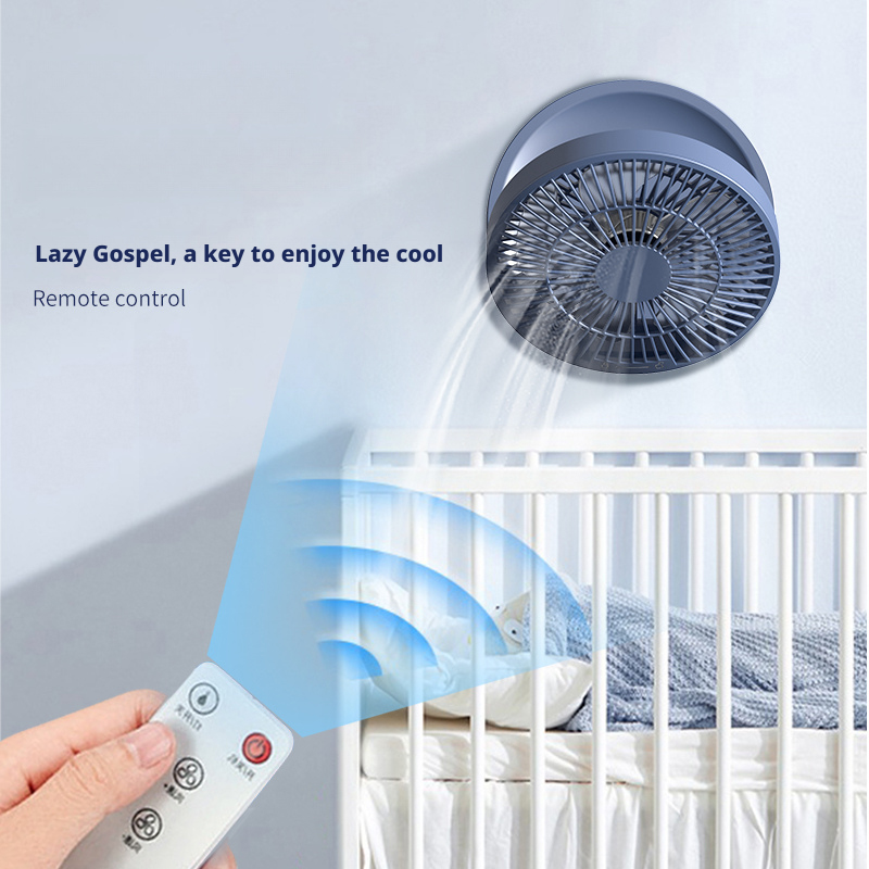 Model JS101 Stylish Dual-Use Fan, OEM/ODM Supported, with 4000mAh Battery