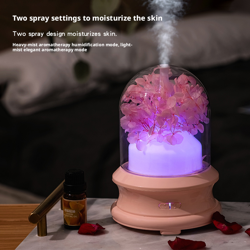 LA-0608 Aroma Humidifier, OEM/ODM Supported, 2-in-1 Humidifier & Mood Lamp