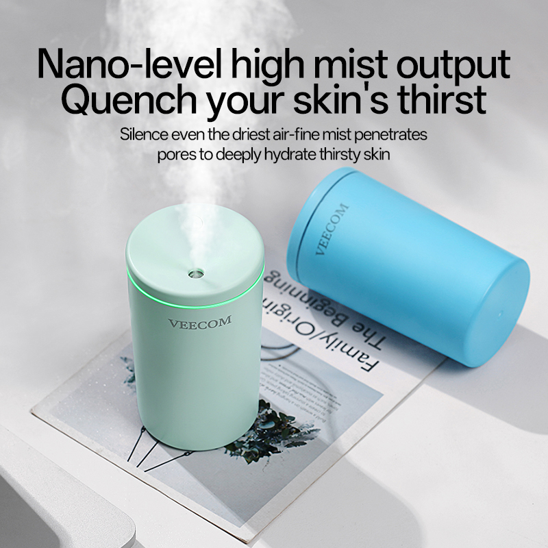 LA-0619 Straight Cup Humidifier Manufacturer, 300ml Minimalist Design