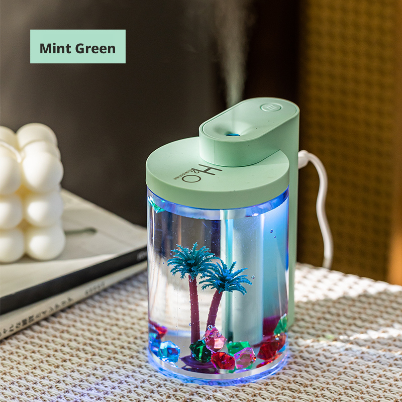 LA-0610 Aroma Humidifier, OEM/ODM Supported, Unique Mini Landscape Style
