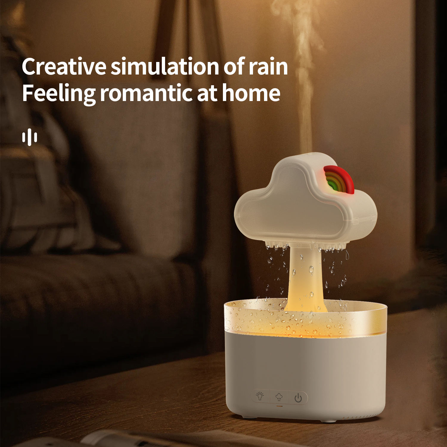 Model 132 Cloud & Rainbow Aroma Diffuser Manufacturer, 500ml Plug-In Humidifier