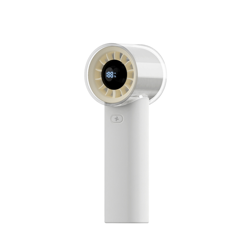 Model HX-F369 Handheld Fan Manufacturer, 3000mAh USB Rechargeable Mini Fan, 3 Colors Available