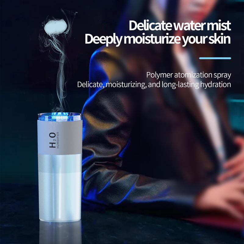 Model V6B Humidifier Manufacturer, 500ml Desktop Humidifier with Fine Mist, No-Wet Table Design