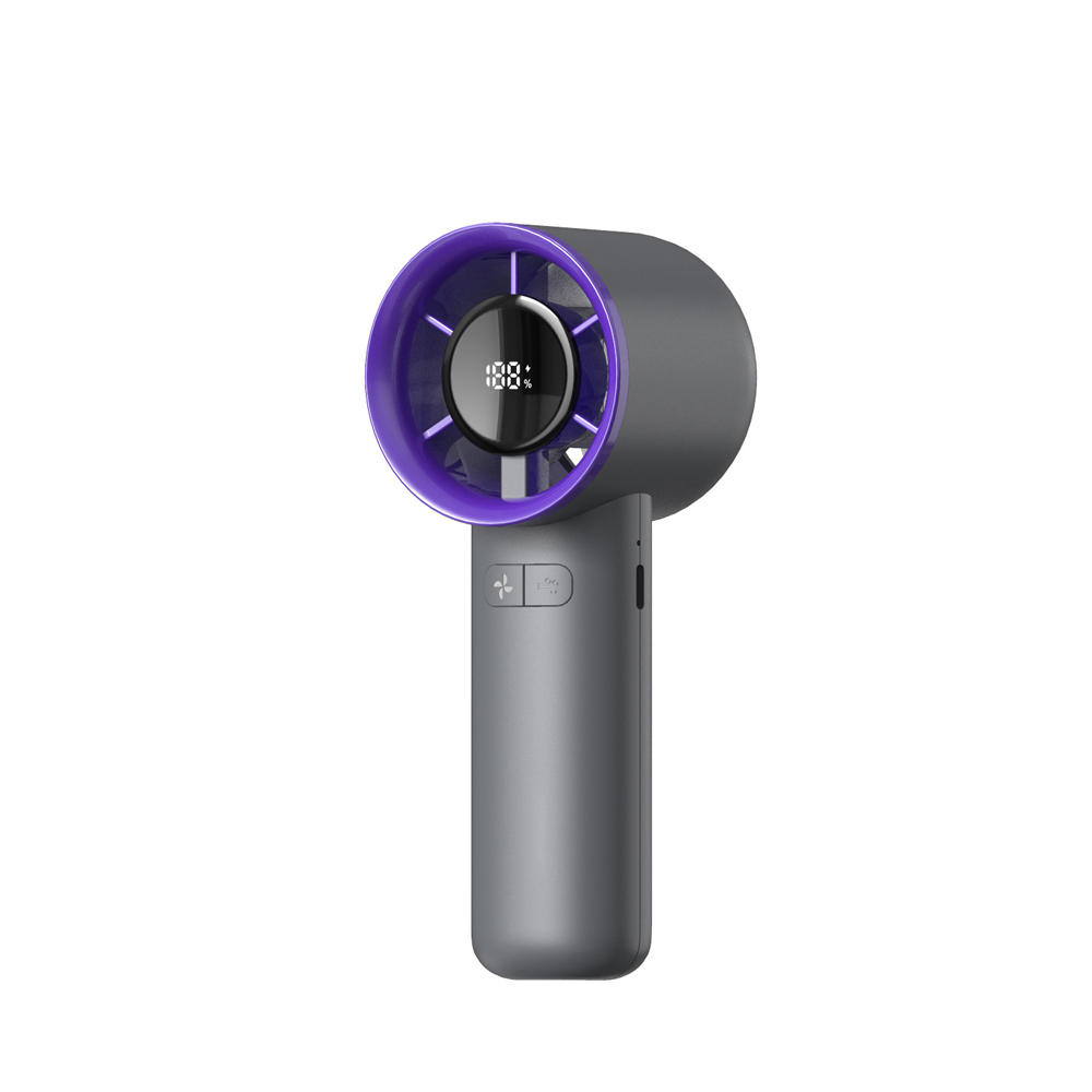 Model HX-F360 USB Rechargeable Handheld Fan, OEM/ODM Supported, Personal Cooling Fan for Summer