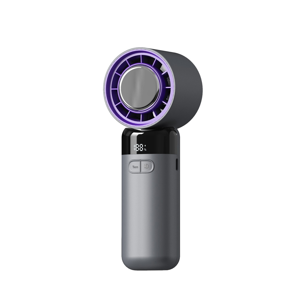 Model HX-F325 USB Rechargeable Handheld Fan, OEM/ODM Supported, Personal Cooling Fan for Summer