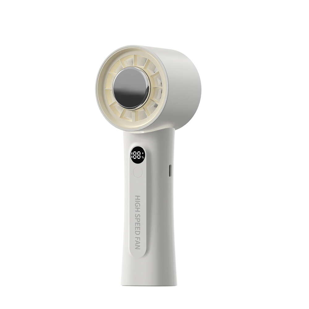 Model HX-F326 USB Rechargeable Handheld Fan, OEM/ODM Supported, Personal Cooling Fan for Summer