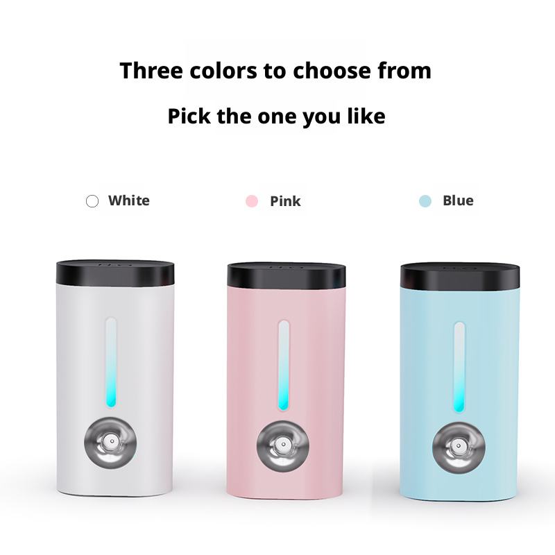 Model 907 Car Humidifier Manufacturer, 100ml Mini USB Humidifier with LED Light Strip
