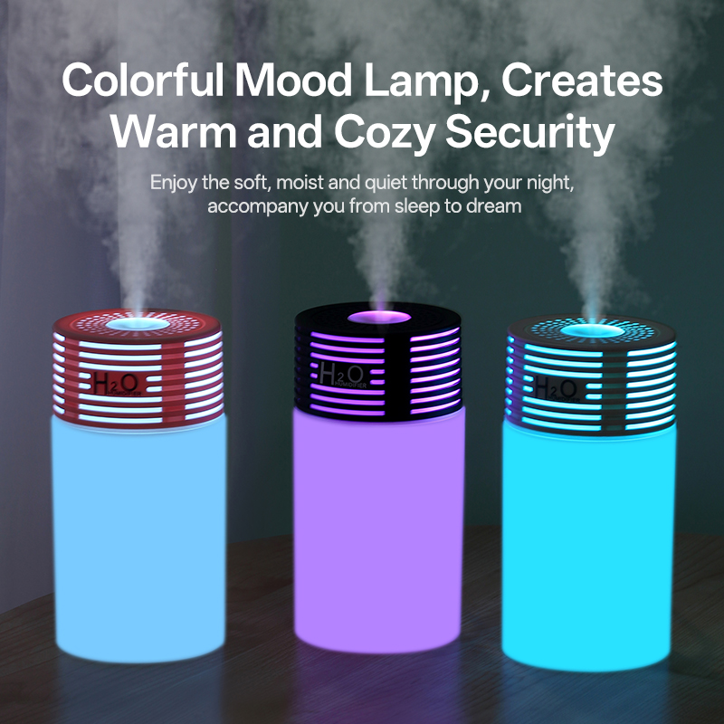 LA-0625 Humidifier Manufacturer, 300ml Mini USB Humidifier with Sleek Ribbed Design