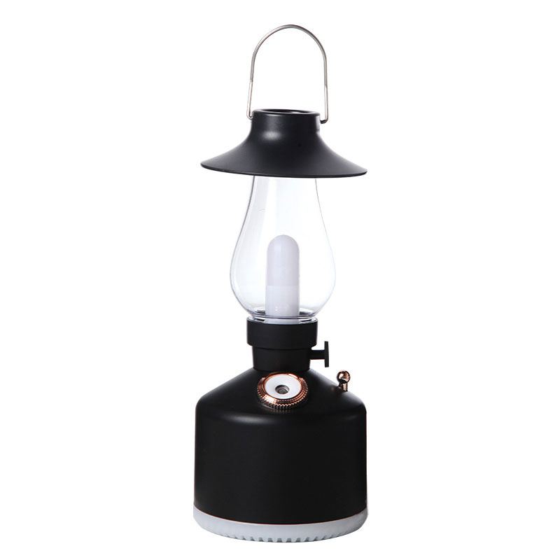 LA-0621-1 Humidifier Manufacturer, 280ml Rechargeable Lantern-Style Humidifier with LED Light