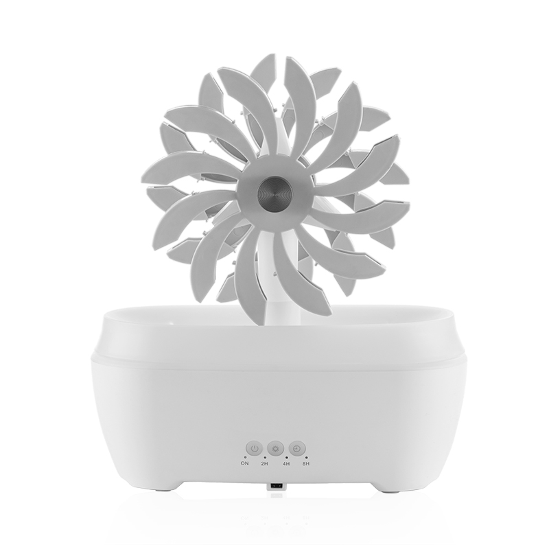 278/V57 Windmill Aroma Diffuser Manufacturer, 300ml Rotating Humidifier with Remote Control