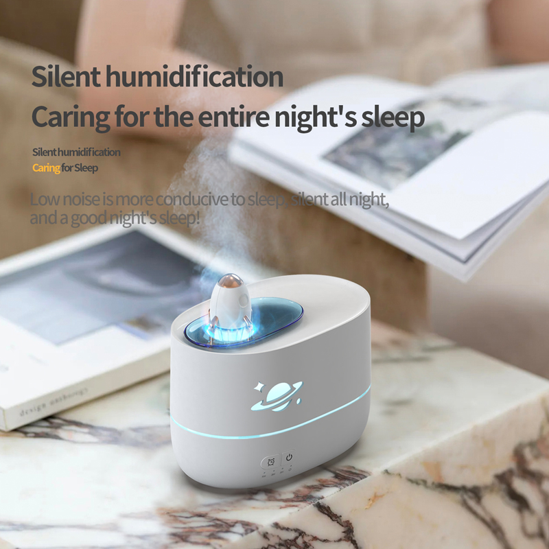 162 Rocket Aroma Diffuser Manufacturer, 350ml Silent Humidifier for Sleep