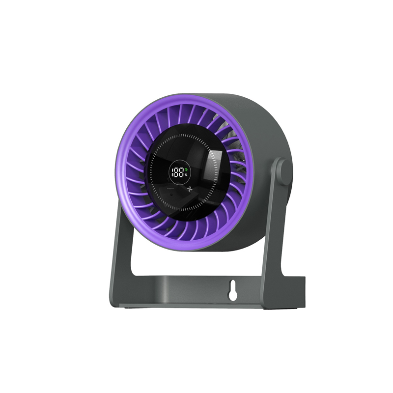 Model HX-F366B High-Capacity Desk Fan, OEM/ODM Supported, with Adjustable Stand