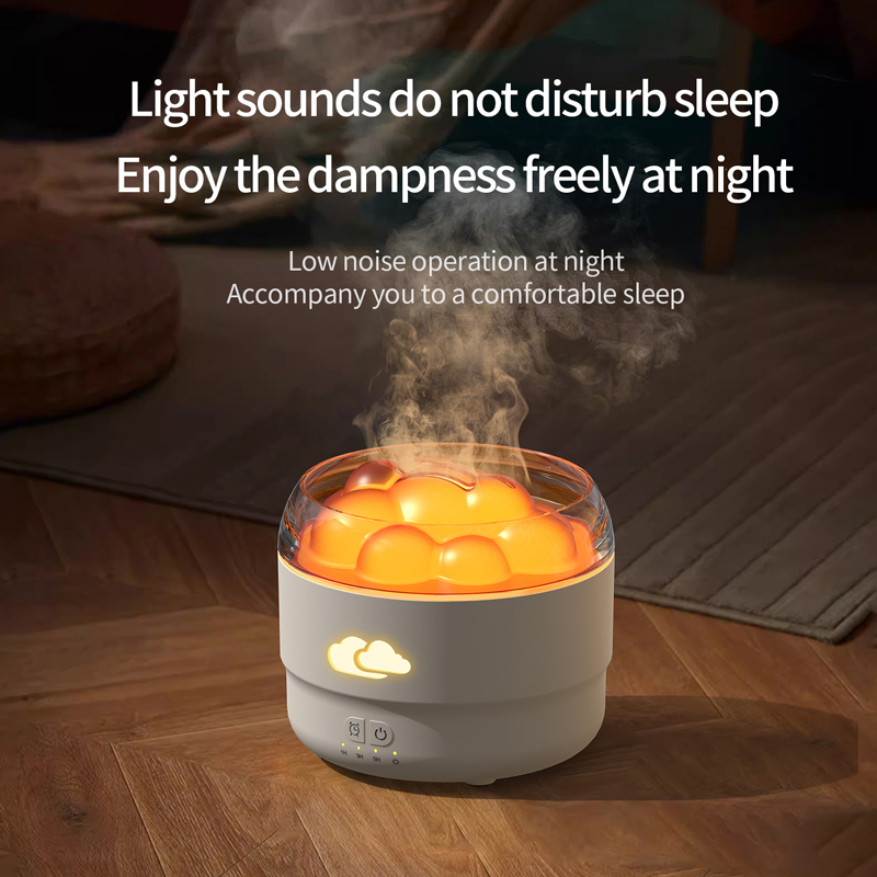167 Cloud Aroma Diffuser Manufacturer, 280ml Humidifier with Colorful Flowing Light