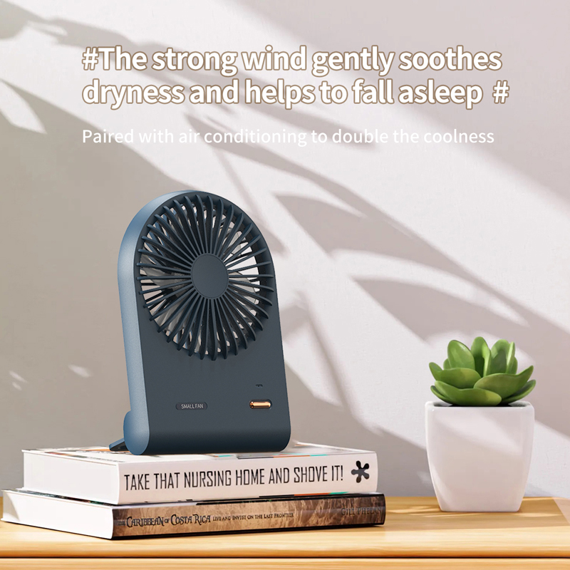 Model 125 Wide-Angle Airflow Desk Fan Manufacturer, 1200mAh Battery, 3 Colors Available