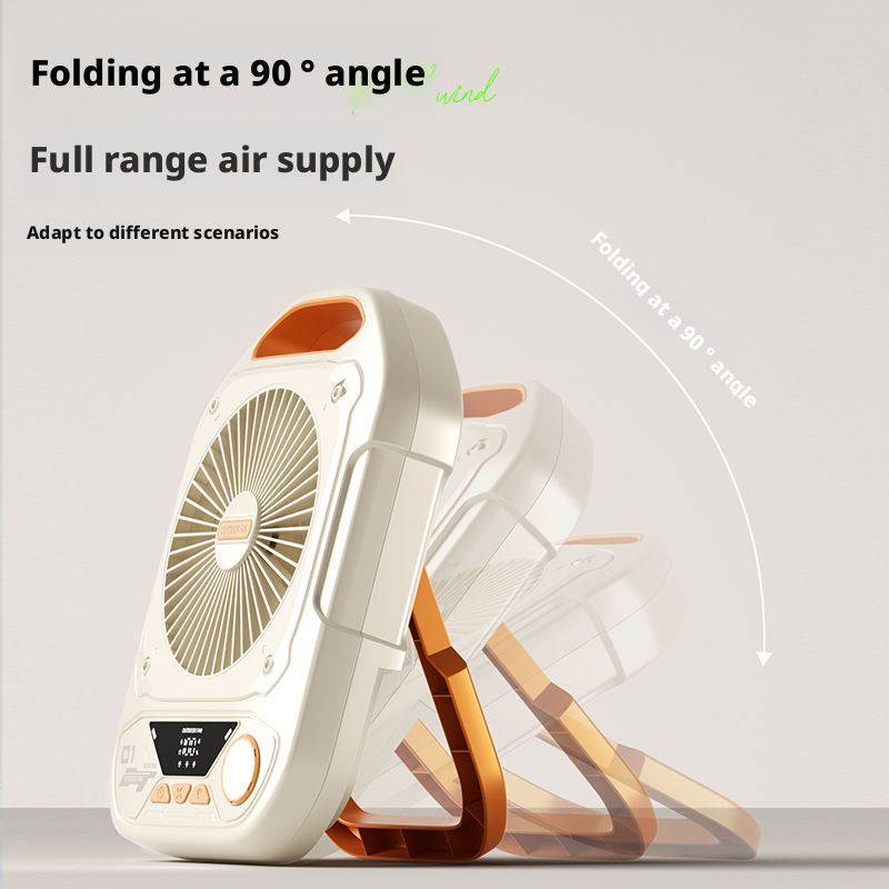 Model S9 3-in-1 Fan with Power Bank & Light, OEM/ODM Supported, with Timer Function