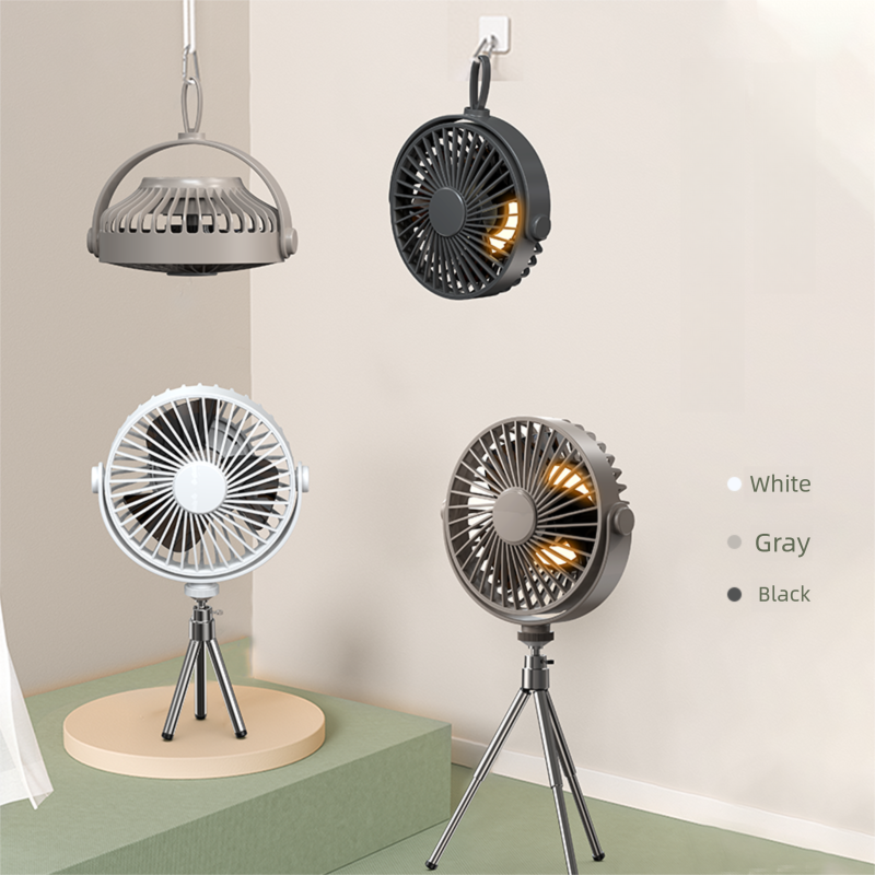 Model 926B 3-Color Portable Fan, OEM/ODM Supported, with 2000mAh Battery