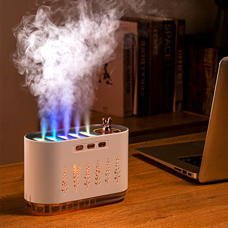 LA-0649-1 Rhythm Sensing Lavender Aroma Humidifier Manufacturer, 700ml Large-Capacity