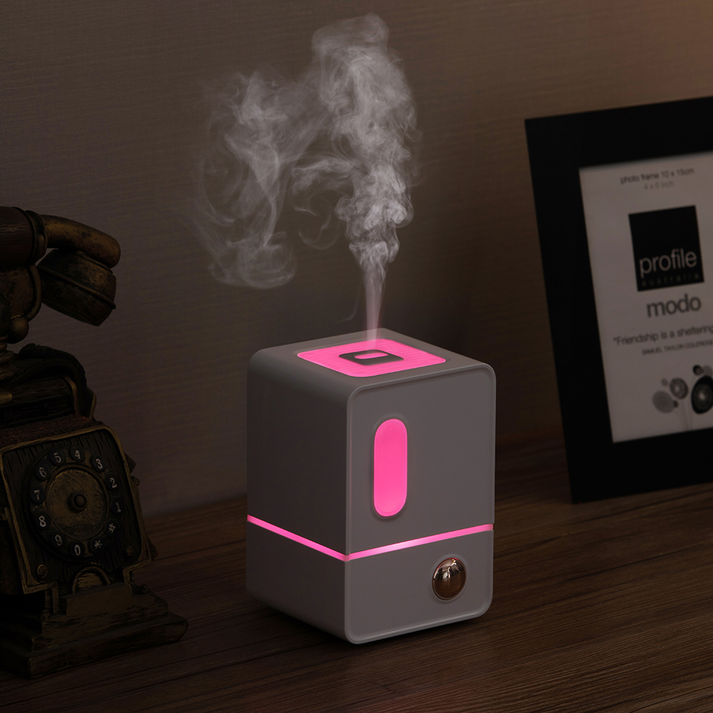 LA-0623 Aroma Humidifier, OEM/ODM Supported, 2-in-1 Humidifier & Desk Lamp