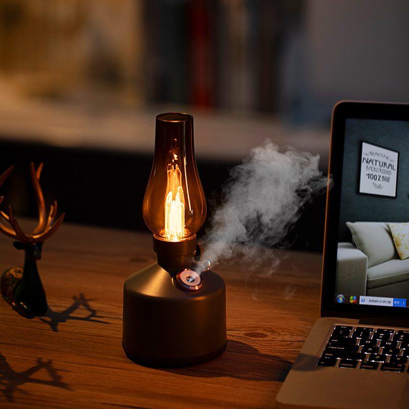 LA-0621-2 Rechargeable Aroma Humidifier, OEM/ODM Supported, Lamp & Mist Combo