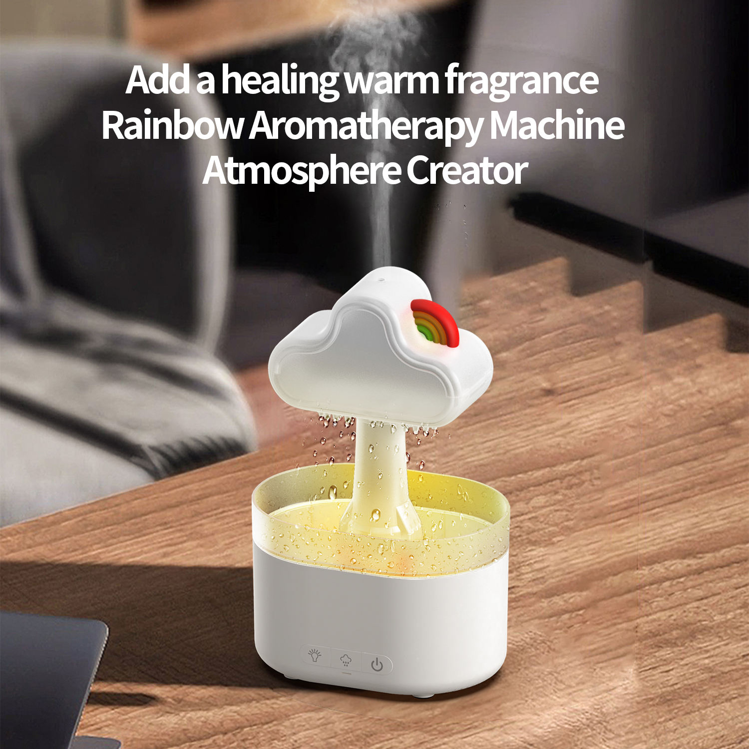 Model 132 Cloud & Rainbow Aroma Diffuser Manufacturer, 500ml Plug-In Humidifier