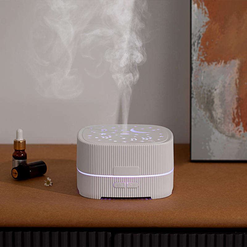 Model LA-0907 Bluetooth Speaker Aroma Diffuser Manufacturer, 500ml Humidifier with 360° Sound