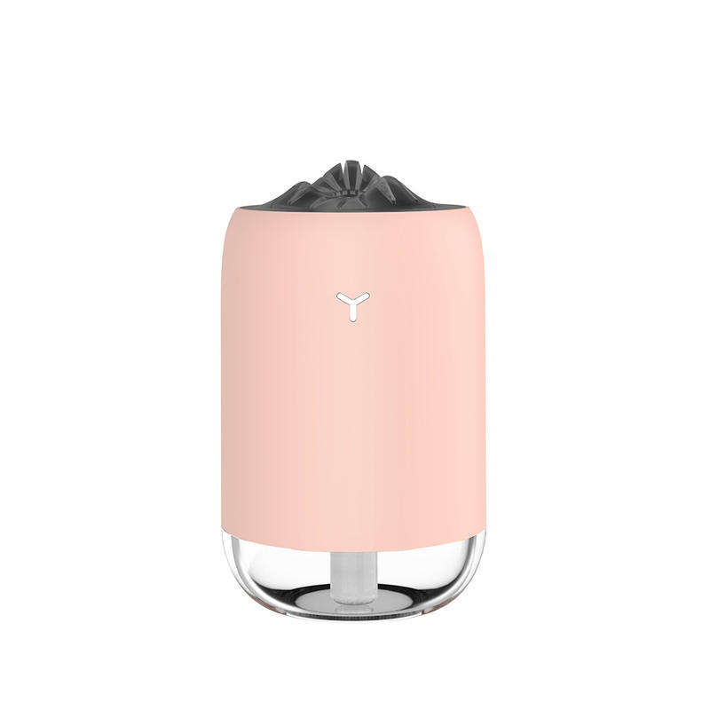 Model 902 Mountain Design Humidifier Manufacturer, 260ml Portable Cool Mist Humidifier with LED Light