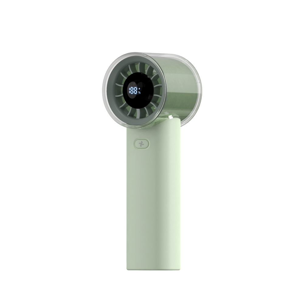 Model HX-F369 Handheld Fan Manufacturer, 3000mAh USB Rechargeable Mini Fan, 3 Colors Available
