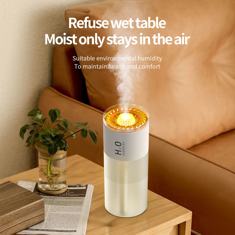 Model V6B Humidifier Manufacturer, 500ml Desktop Humidifier with Fine Mist, No-Wet Table Design