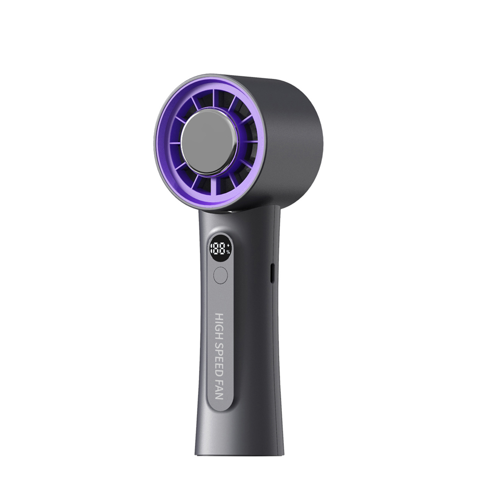 Model HX-F326 USB Rechargeable Handheld Fan, OEM/ODM Supported, Personal Cooling Fan for Summer