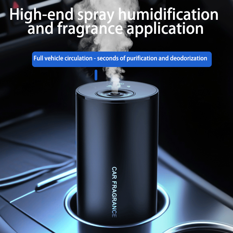 LA-0654 Waterless Car Aroma Diffuser Manufacturer, 10ml Aluminum Alloy Design