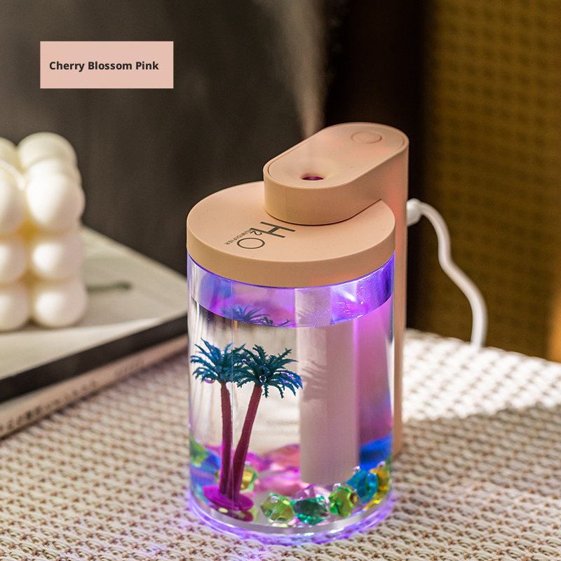 LA-0610 Aroma Humidifier, OEM/ODM Supported, Unique Mini Landscape Style