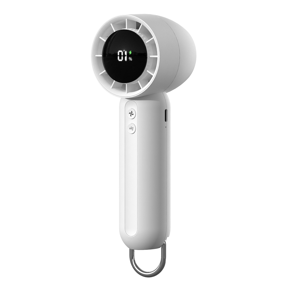 Model HX-136B USB Rechargeable Handheld Fan, OEM/ODM Supported, Personal Turbo Cooling Fan