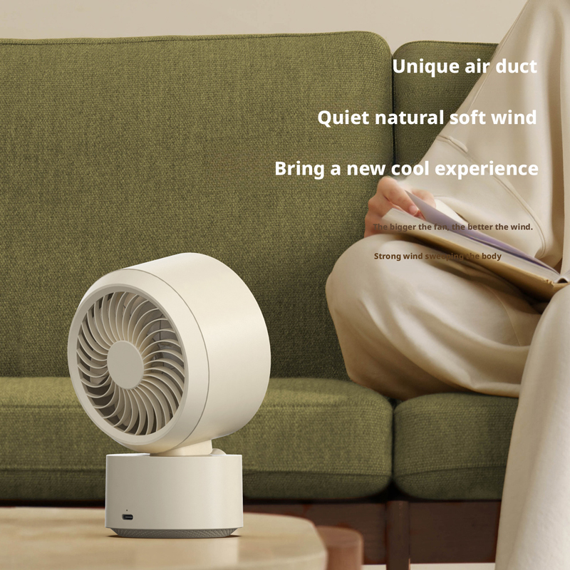 Model HX-F309 Gentle Airflow Desk Fan Supplier, Bulk Orders Supported, Muted & Comfortable