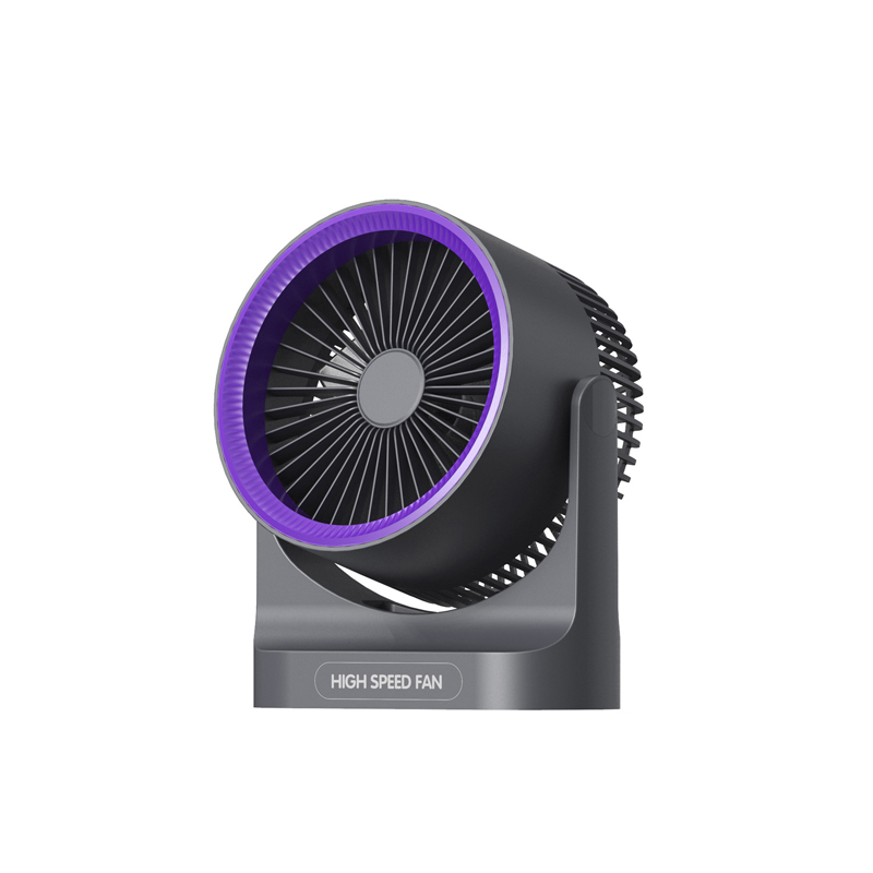 Model HX-F316 Stylish Desk Fan Supplier, Bulk Orders Supported, LED Light Feature