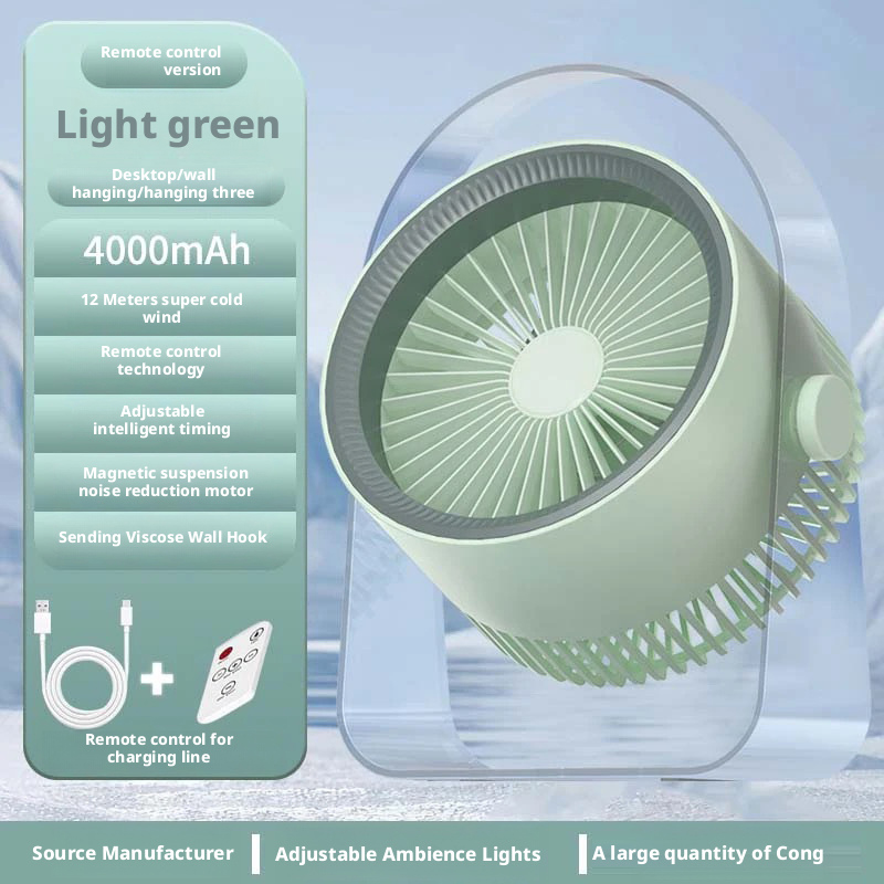Model HX-F316A Stylish Desk Fan Supplier, Bulk Orders Supported, with Transparent Frame