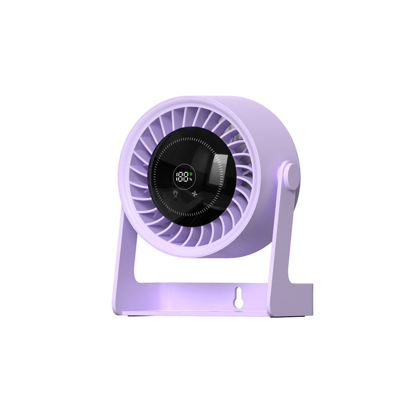 Model HX-F366B High-Capacity Desk Fan, OEM/ODM Supported, with Adjustable Stand