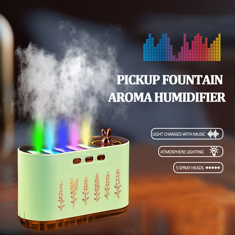 LA-0649-1 Rhythm Sensing Lavender Aroma Humidifier Manufacturer, 700ml Large-Capacity