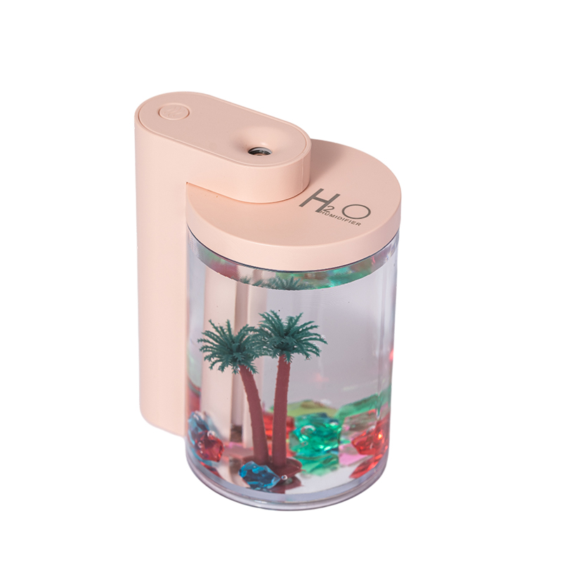 LA-0610 Aroma Humidifier, OEM/ODM Supported, Unique Mini Landscape Style