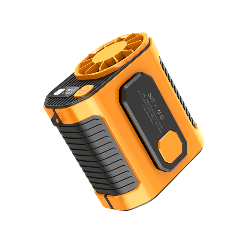 Model M336 High-Speed Waist Fan Manufacturer, 5000mAh Ultra-Long Battery Life Clip-On Fan
