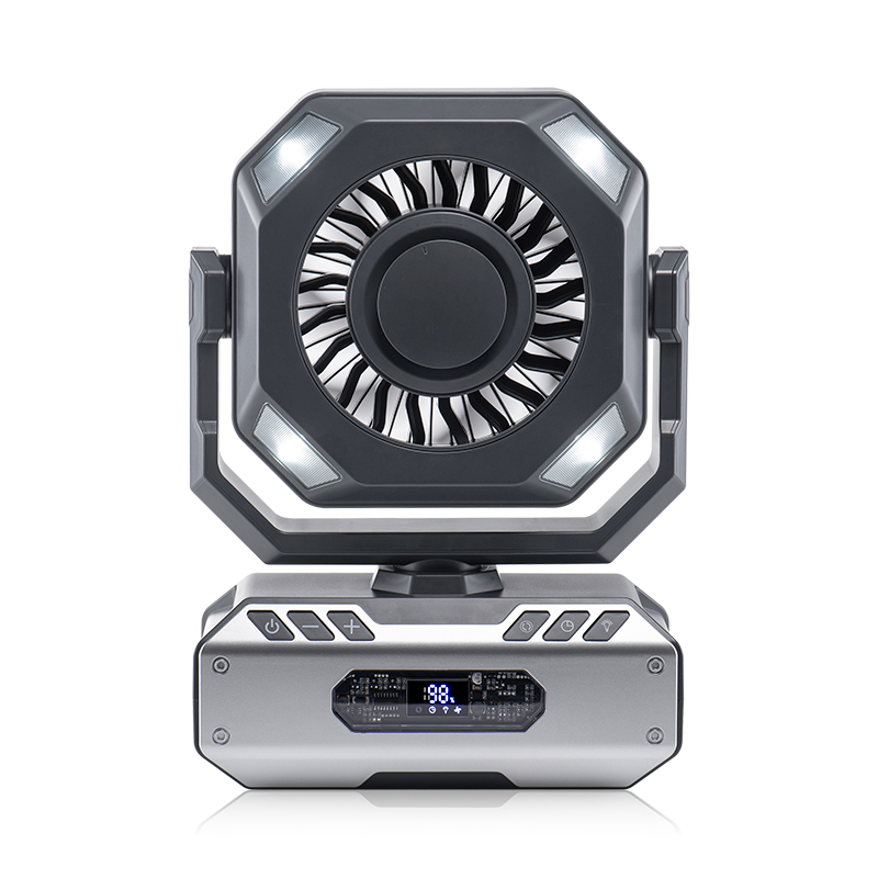Model F20 Outdoor Fan Manufacturer, 8000mAh Battery, All-in-One Design