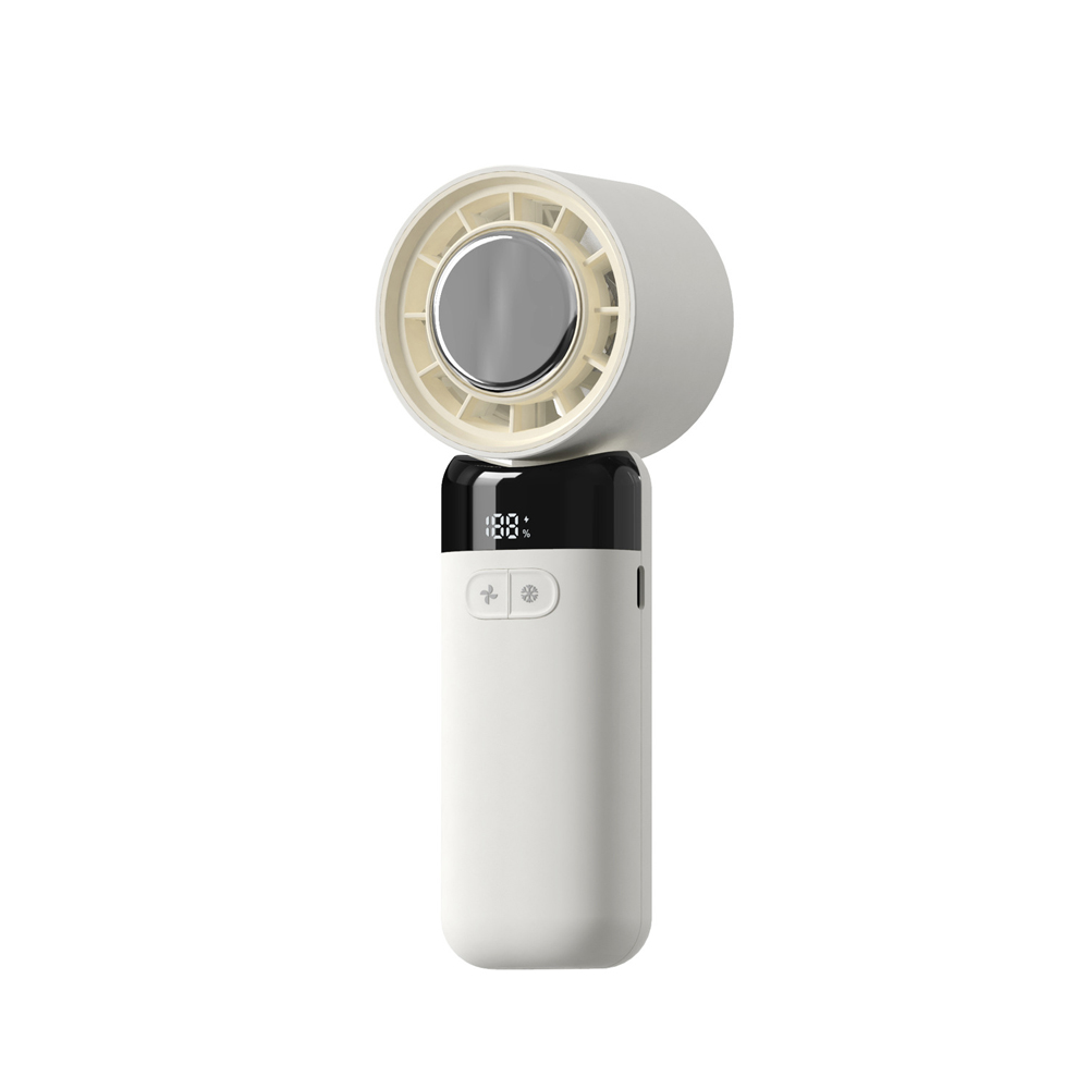 Model HX-F325 USB Rechargeable Handheld Fan, OEM/ODM Supported, Personal Cooling Fan for Summer
