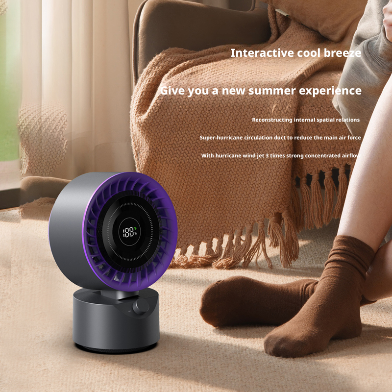 Model HX-F309 Gentle Airflow Desk Fan Supplier, Bulk Orders Supported, Muted & Comfortable