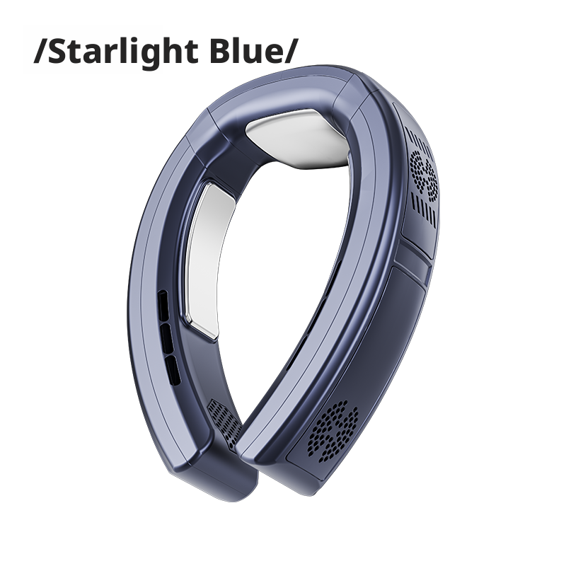 Model LY02 Pro Neck Fan Manufacturer, 7000mAh 2-in-1 Cooling & Heating Wearable Fan