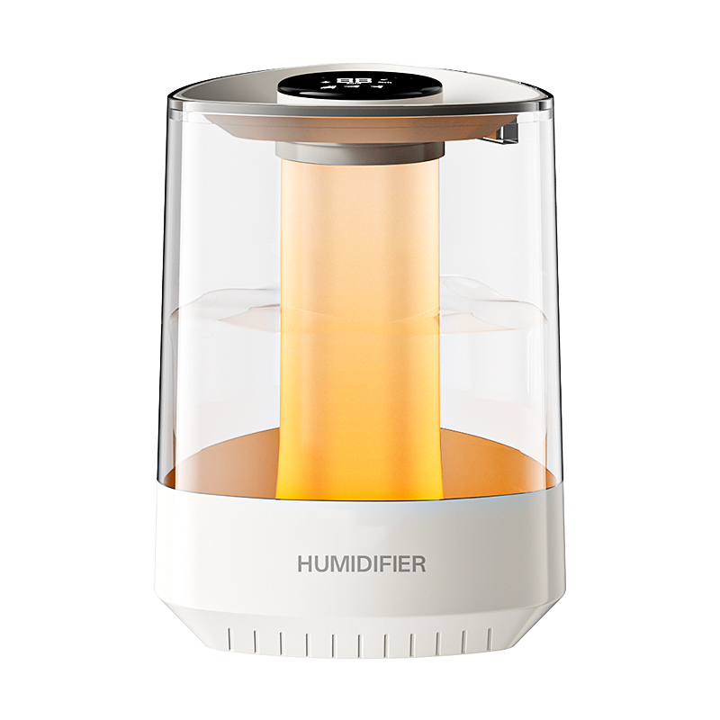 Model HYDS001 5L Large Capacity Humidifier Manufacturer, Dual Nozzle Cool Mist Humidifier with Night Light