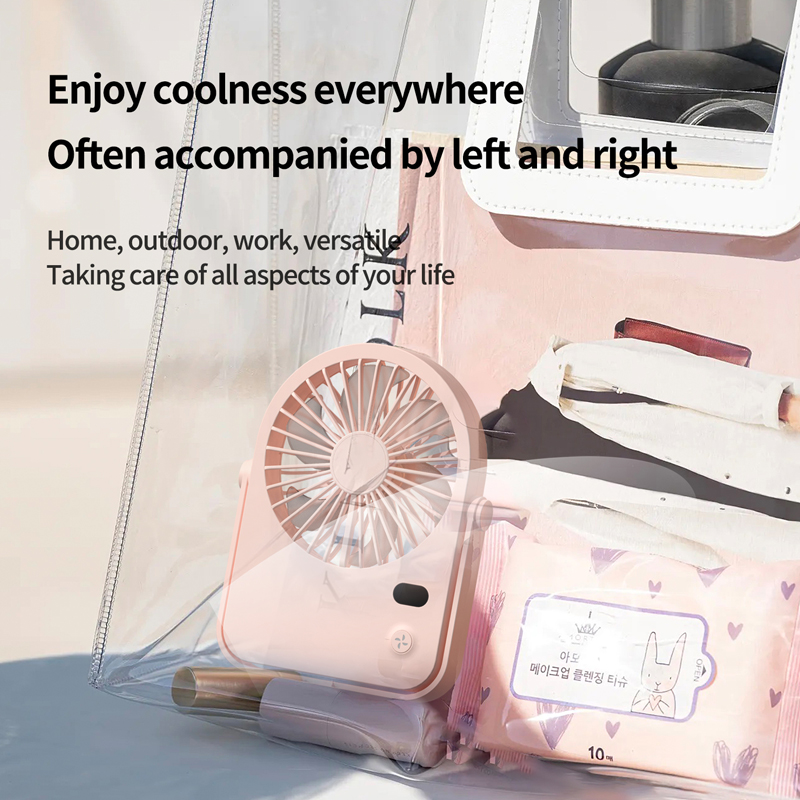 Model 181 Ultra-Thin Stylish Fan, OEM/ODM Supported, White/Pink/Cream Options