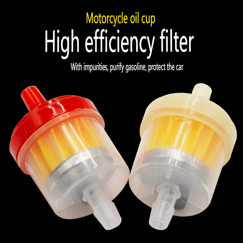 Motorcycle oil cup, gasoline filter, gasoline filter element with magnet filter element, steam filter, carburetor oil cup