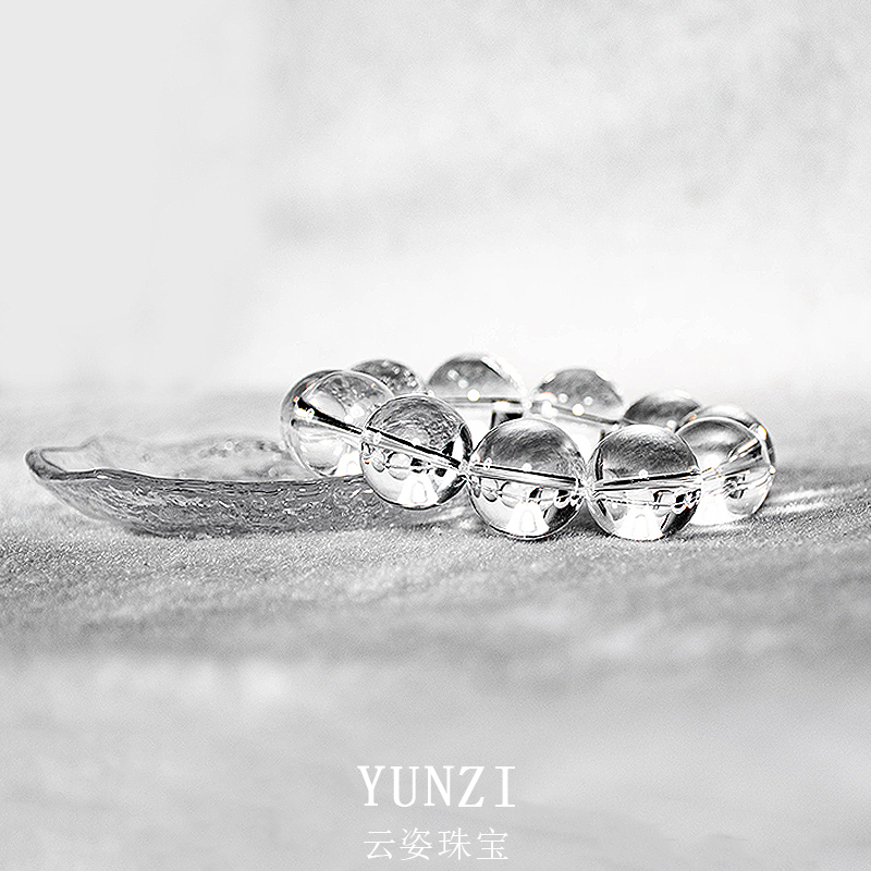 白水晶手串 尺寸可選 帶證發貨