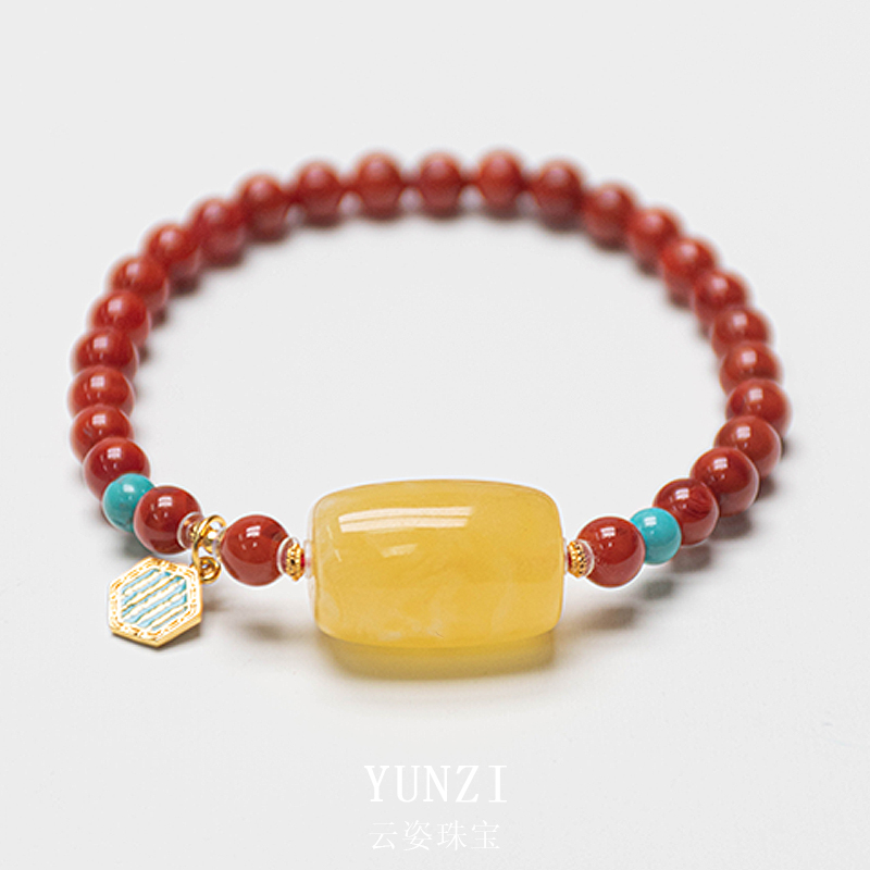 南紅手串 尺寸可選 帶證發貨