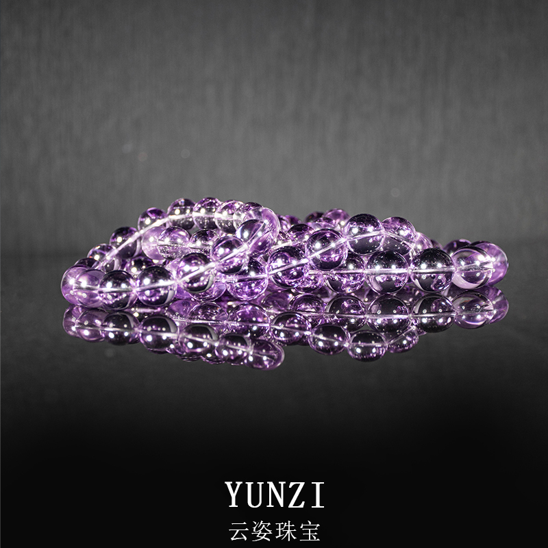 巴西葡萄紫紫水手串 尺寸可選 帶證發貨