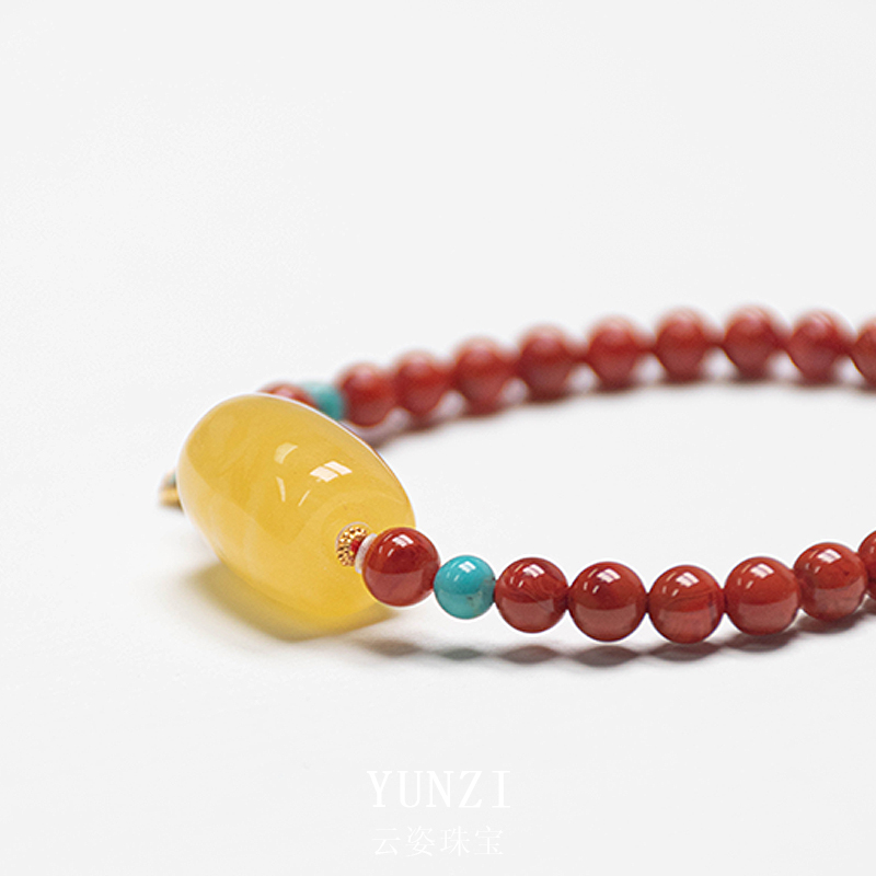 南紅手串 尺寸可選 帶證發貨